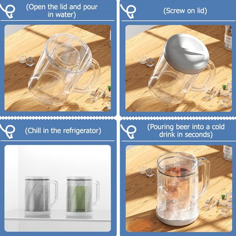 Double Wall Beer Glass Handle Product Image 10