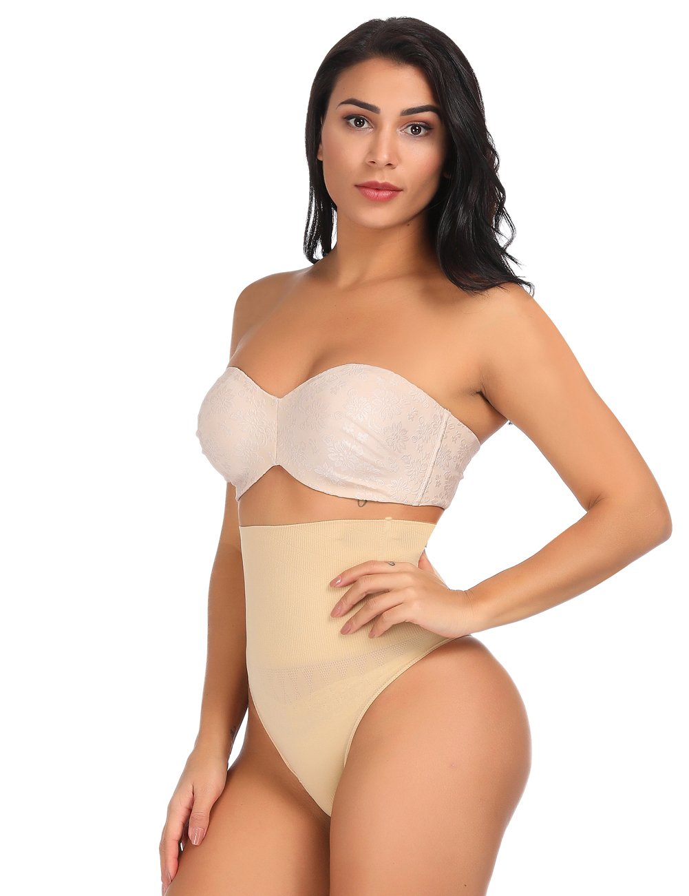 Essential 360 Mid Waist Shaping Thong Product Image 15