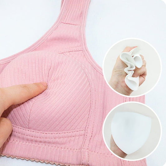 Flexease Front Closure Comfort Bra Wide Straps Product Image 02