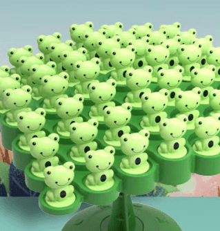 Frog Balance Skill Game Family Stacking Toy Product Image 10