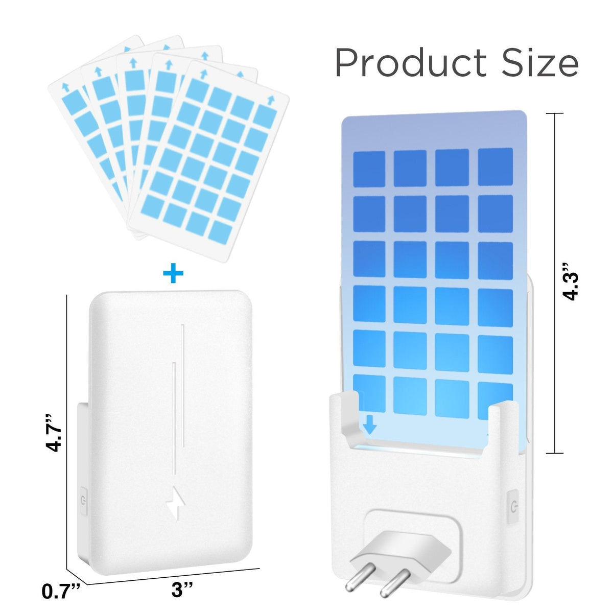 Indoor Uv Insect Trap Adhesive Capture Product Image 10