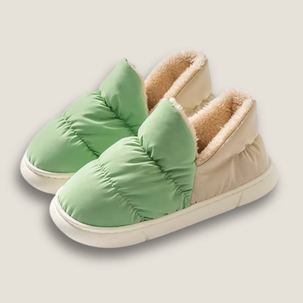 Juno Quilted Slip On Slippers Product Image 10