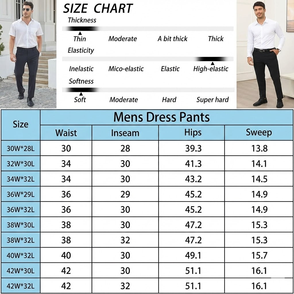 Metroflex Stretch Dress Pants Product Image 09