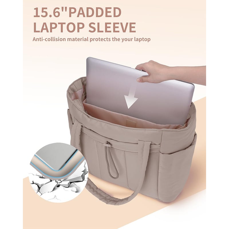 Padded Carryall 20L Tote Cup Pocket Product Image 09