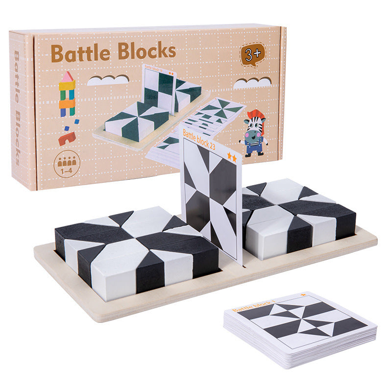 Pattern Path Logic Puzzle Wood Blocks Product Image 08