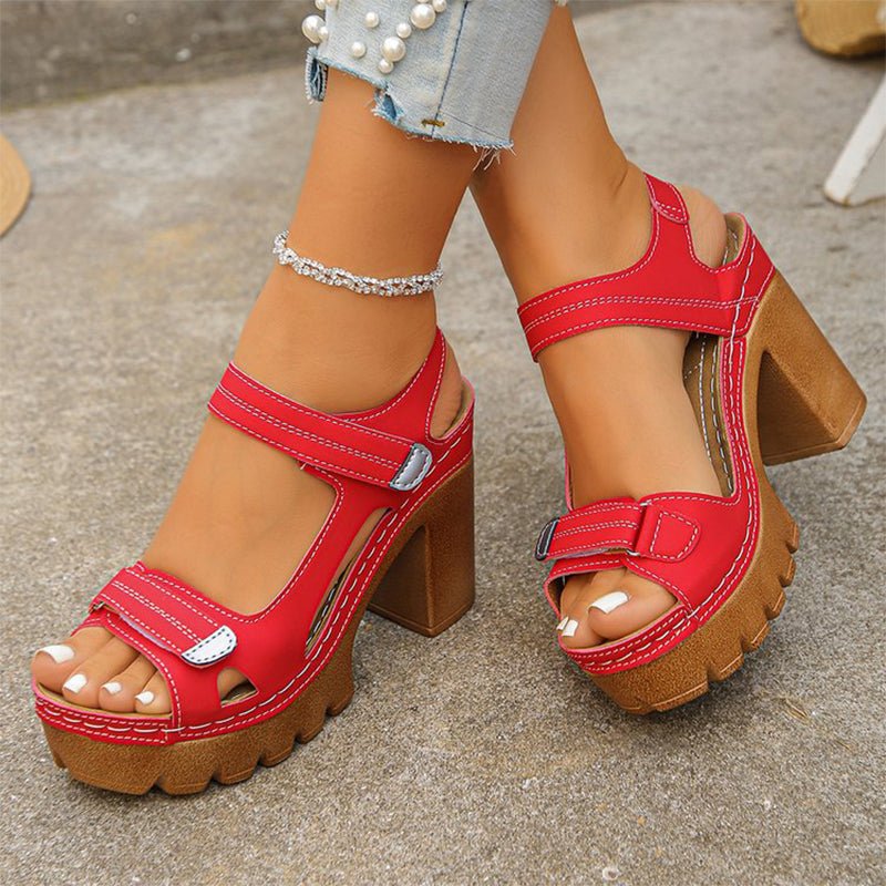 Wavestep Adjustable Platform Sandals Product Image 13