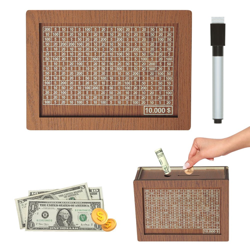 Wishwell Decorative Savings Bank Cash Box Product Image 14