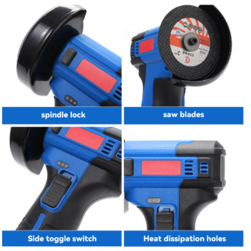 12V Cordless Angle Grinder Product Image 05