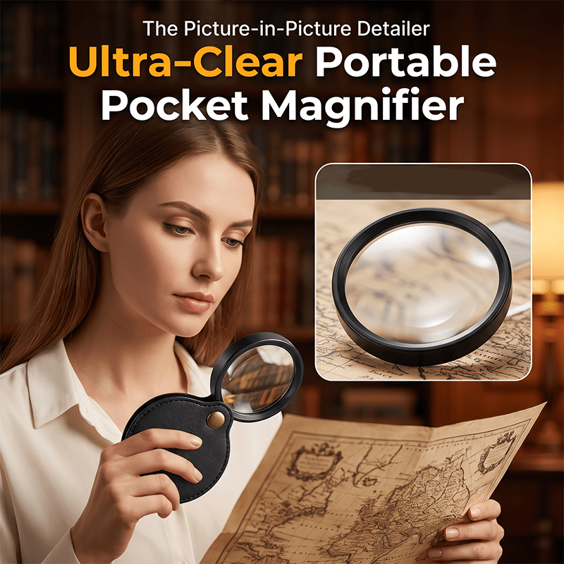 15X Pocket Magnifier Folding Case Product Image 02