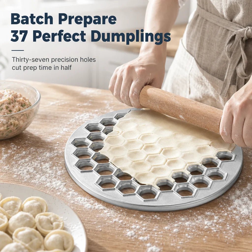 37 Hole Dumpling Maker Mold Aluminum Alloy Product Image 02