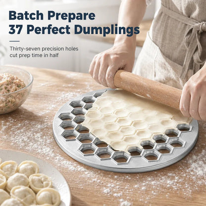 37 Hole Dumpling Maker Mold Aluminum Alloy Product Image 02