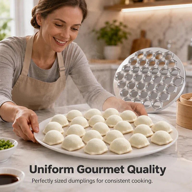 37 Hole Dumpling Maker Mold Aluminum Alloy Product Image 04