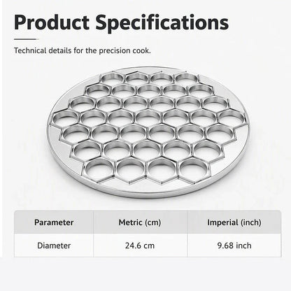 37 Hole Dumpling Maker Mold Aluminum Alloy Product Image 07