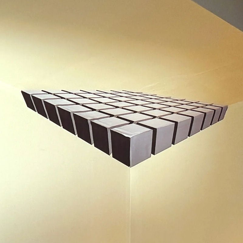 3D Corner Depth Geometric Wall Decal Product Image 10