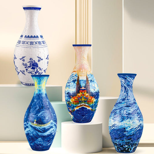 3D Piece Together Floral Vase Kit Product Image 01