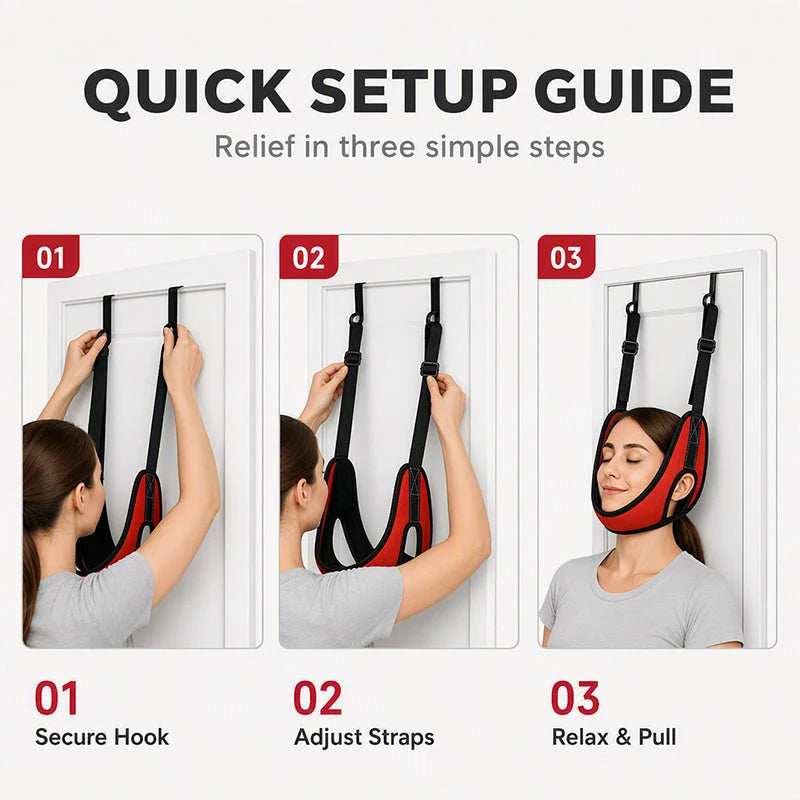 Adjustable Neck Traction Sling Product Image 07