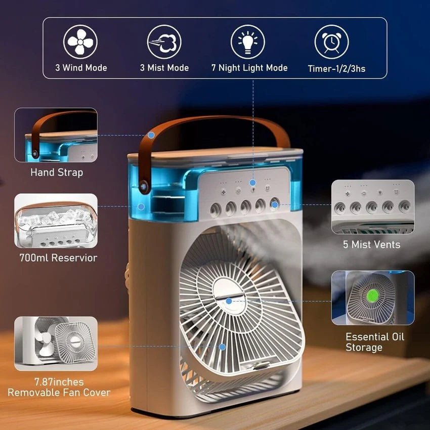 Aeromist Portable Usb C Mist Air Cooler Product Image 01