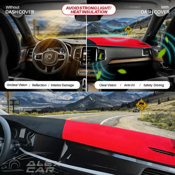 Aeroshield Dashboard Cover Uv Glare Non Slip Product Image 01