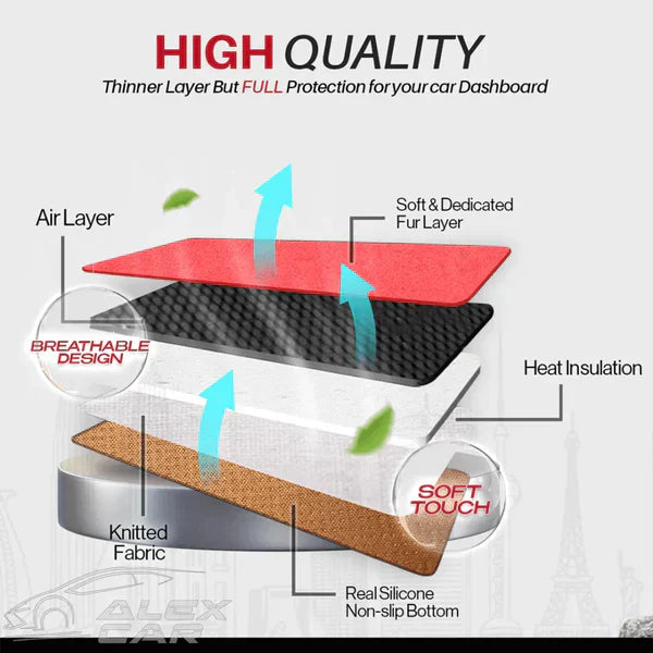 Aeroshield Dashboard Cover Uv Glare Non Slip Product Image 04