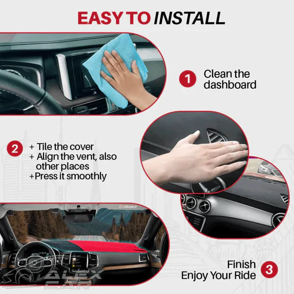Aeroshield Dashboard Cover Uv Glare Non Slip Product Image 05