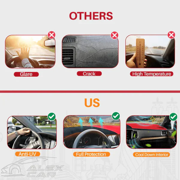 Aeroshield Dashboard Cover Uv Glare Non Slip Product Image 06