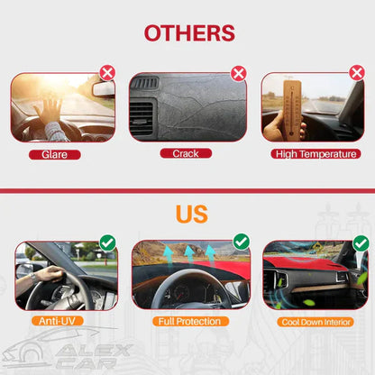 Aeroshield Dashboard Cover Uv Glare Non Slip Product Image 06