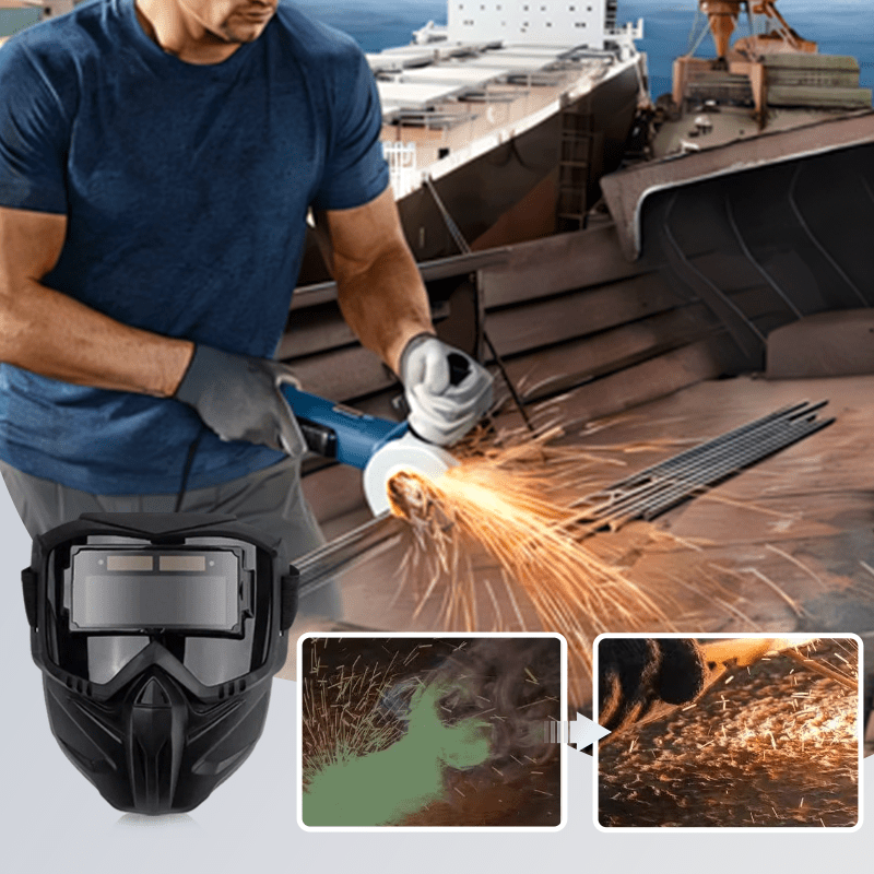 Arcshield Auto Darkening Welding Helmet Dual Wear Product Image 02