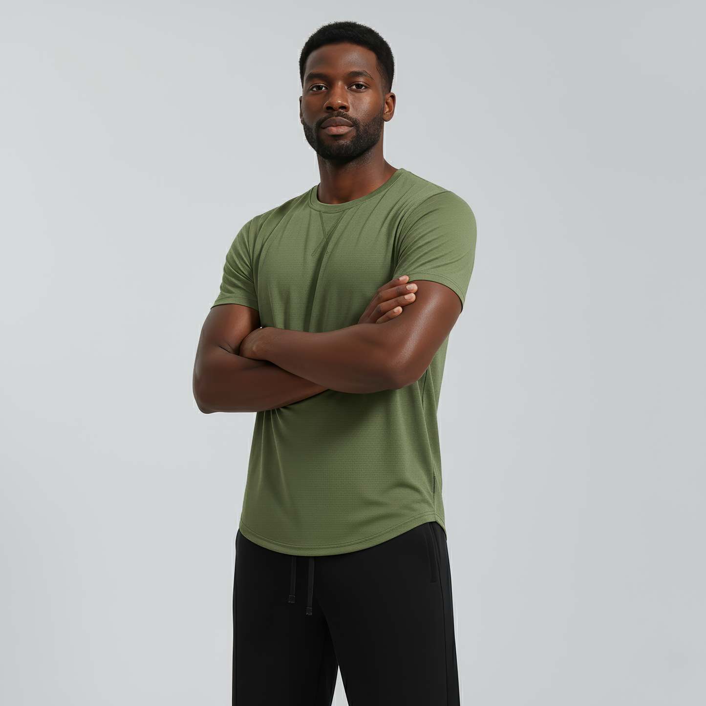 Arden Classic Fit Cotton Blend Tee Product Image 07