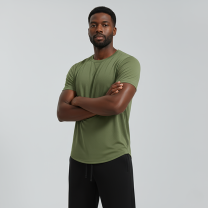 Arden Classic Fit Cotton Blend Tee Product Image 07