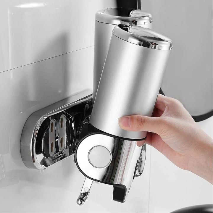 Astra Wall Mounted Soap Dispenser Stainless Steel Pump Product Image 05