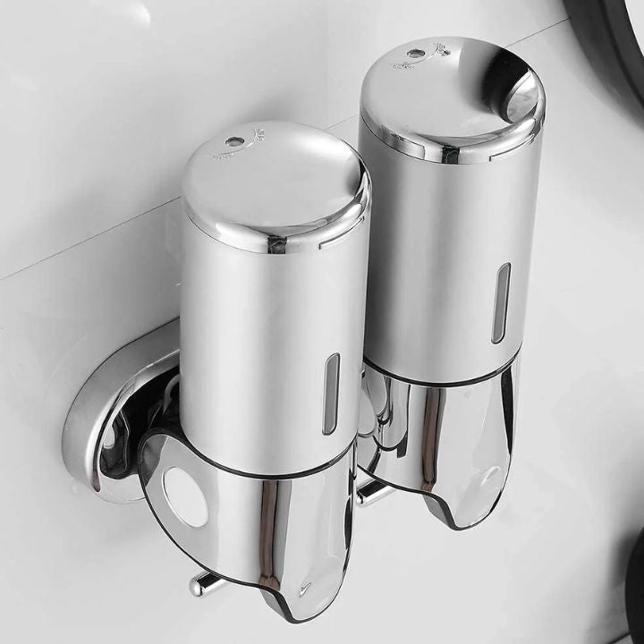 Astra Wall Mounted Soap Dispenser Stainless Steel Pump Product Image 06