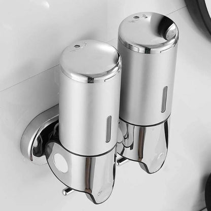 Astra Wall Mounted Soap Dispenser Stainless Steel Pump Product Image 06