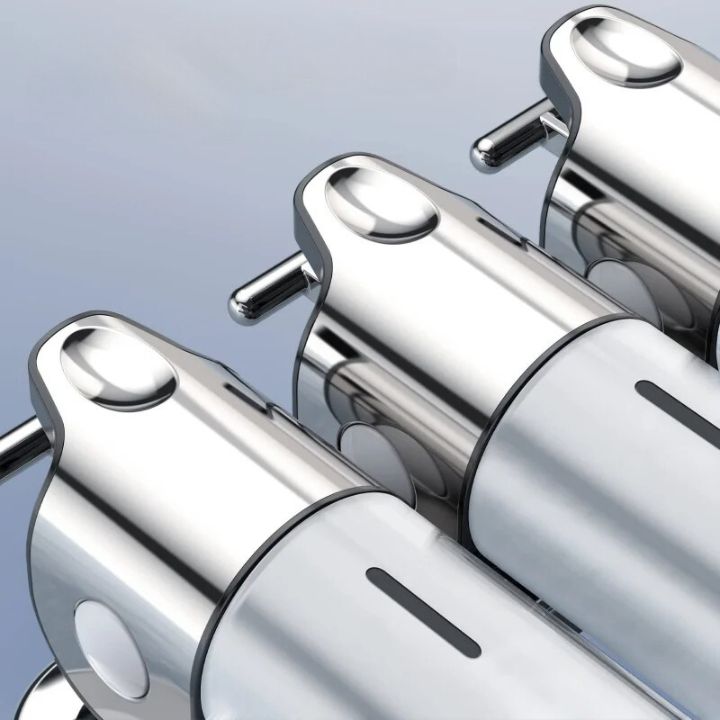 Astra Wall Mounted Soap Dispenser Stainless Steel Pump Product Image 09