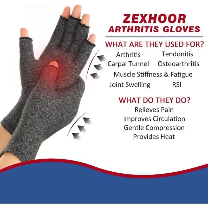 Aurelia Open Finger Compression Gloves Product Image 03