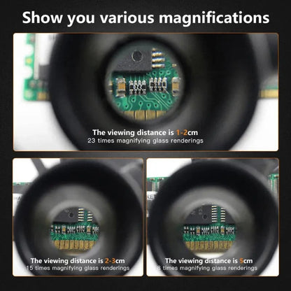 Aurora Led Head Magnifier Detail Work Product Image 06