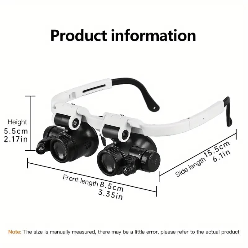 Aurora Led Head Magnifier Detail Work Product Image 09