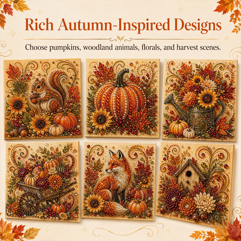 Autumn Pearl Rhinestone Art Product Image 07