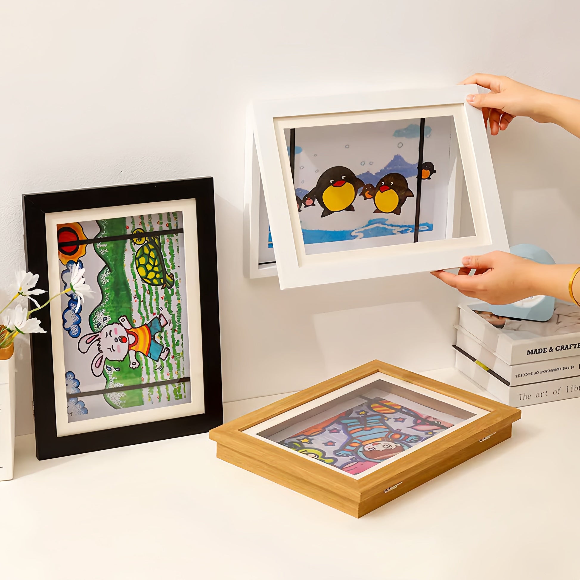 Avery Kids Artwork Storage Frame Product Image 04