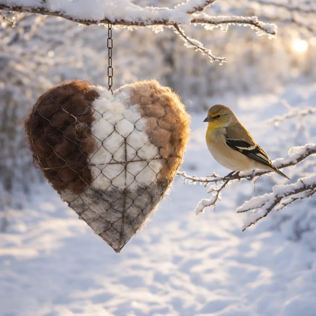Aviary Heart Nesting Fiber Hanger Product Image 07