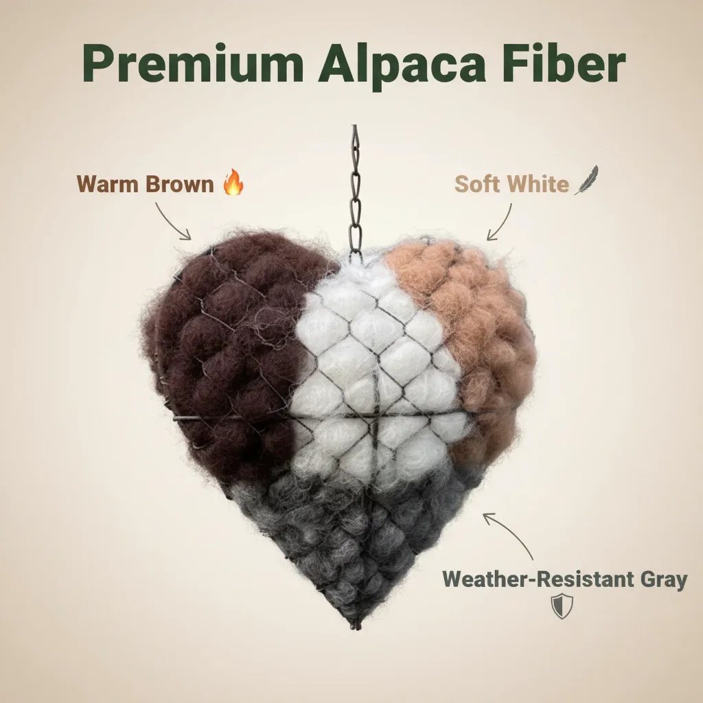 Aviary Heart Nesting Fiber Hanger Product Image 08