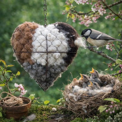 Aviary Heart Nesting Fiber Hanger Product Image 11