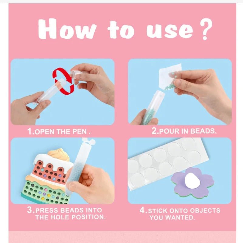 Bead Art Craft Kit Kids Product Image 06