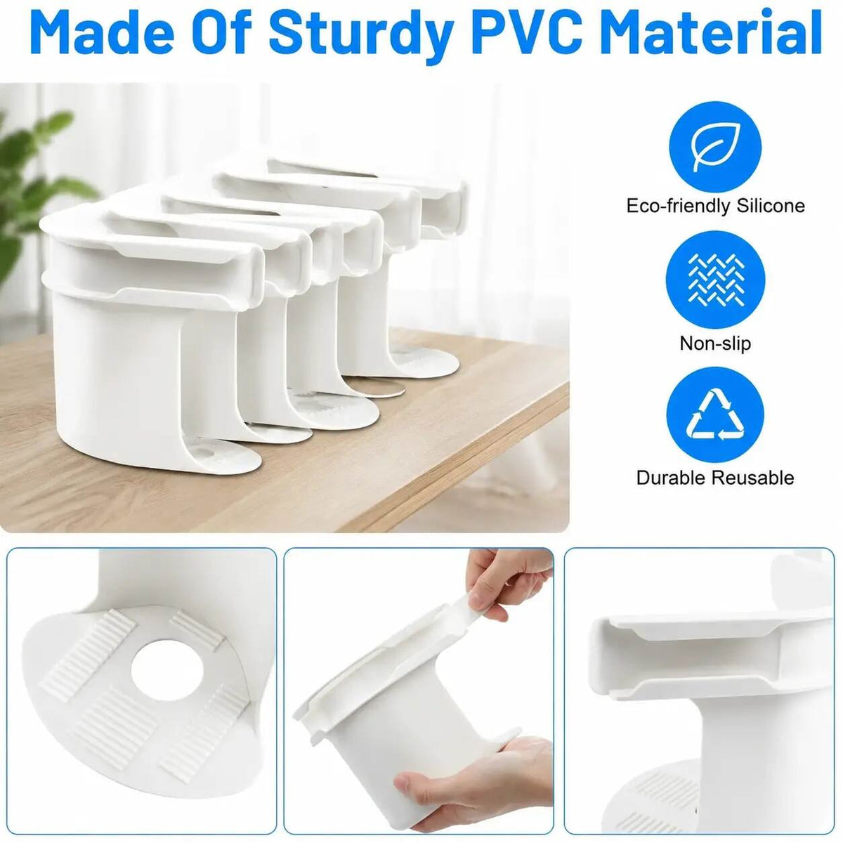 Bed Sheet Corner Clips Clear Adjustable Product Image 07