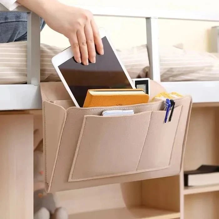 Bedside Felt Caddy Multi Pocket Organizer Product Image 05
