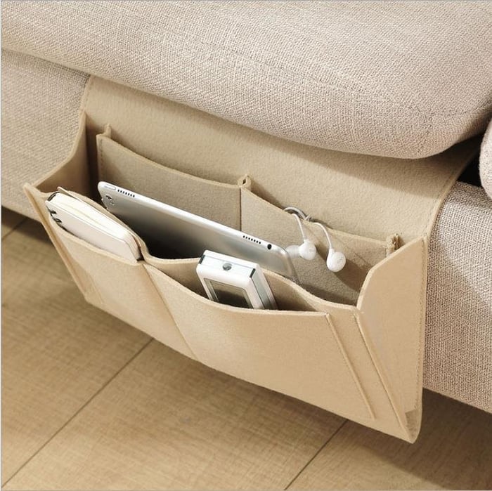 Bedside Felt Caddy Multi Pocket Organizer Product Image 07