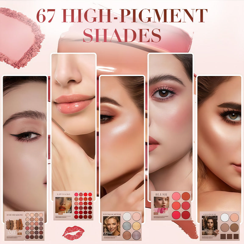 Bloomcase 67 Shade Fold Out Eyeshadow Palette Product Image 07