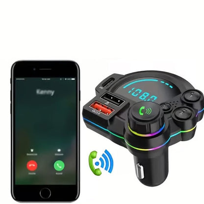 Bluetooth Car Fm Transmitter Usb Charging Product Image 07