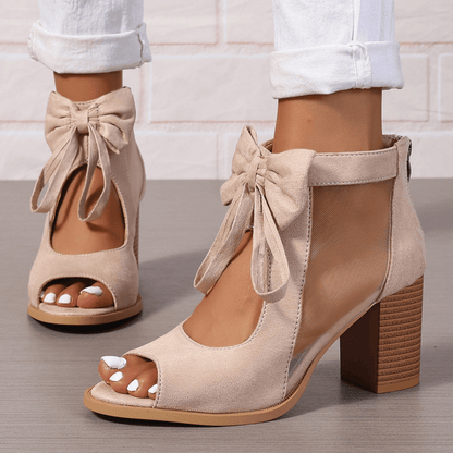 Brielle Bow Block Heel Sandals Product Image 08