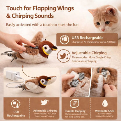 Brightwing Touch Activated Usb Cat Toy Product Image 07