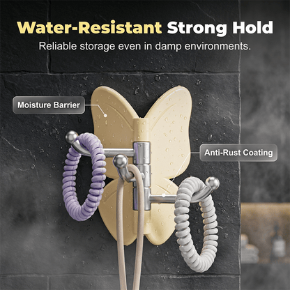 Butterfly Rotating Triple Arm Wall Hook Product Image 07